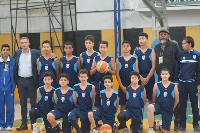 Equipo junior baloncesto Tanger 